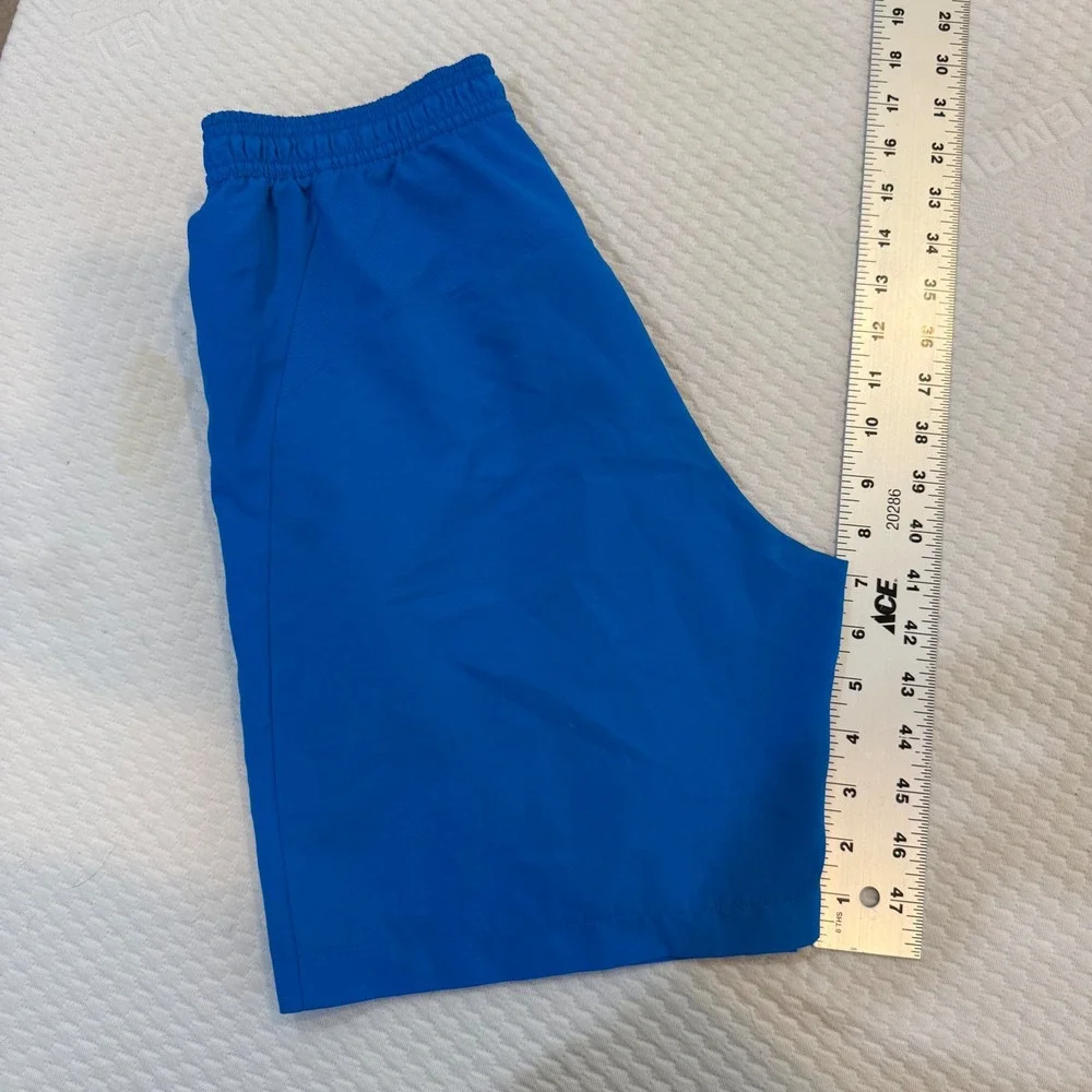 Adidas Mens Aeroready Blue Zipper Pocket Athletic Training Shorts Small S